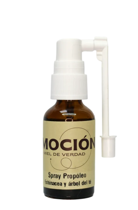 Spray Propoleo Miel Emocion propóleo en spray para la garganta, echo naturalmente en miel emoción