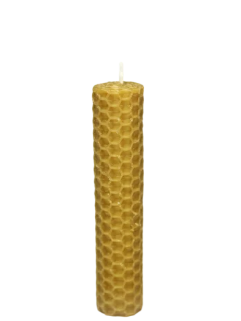 vela de cera redonda Vela de cera de abeja natural