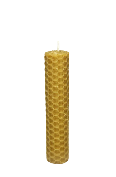 vela de cera redonda Vela de cera de abeja natural