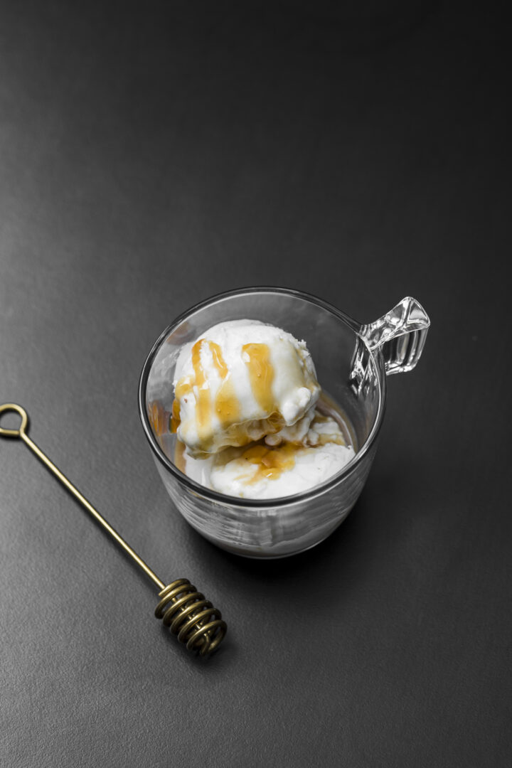 helado yogurt miel